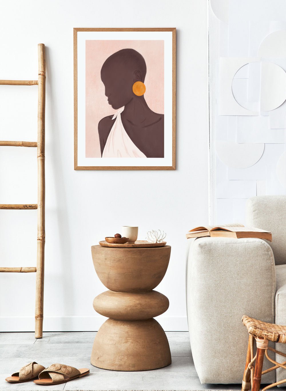 'Silhouette No.1' Aesthetic Art Print_Sugar & Canvas