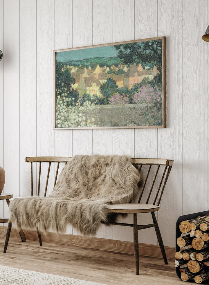 "The Rooftops, Composition" Art Print_Sugar & Canvas