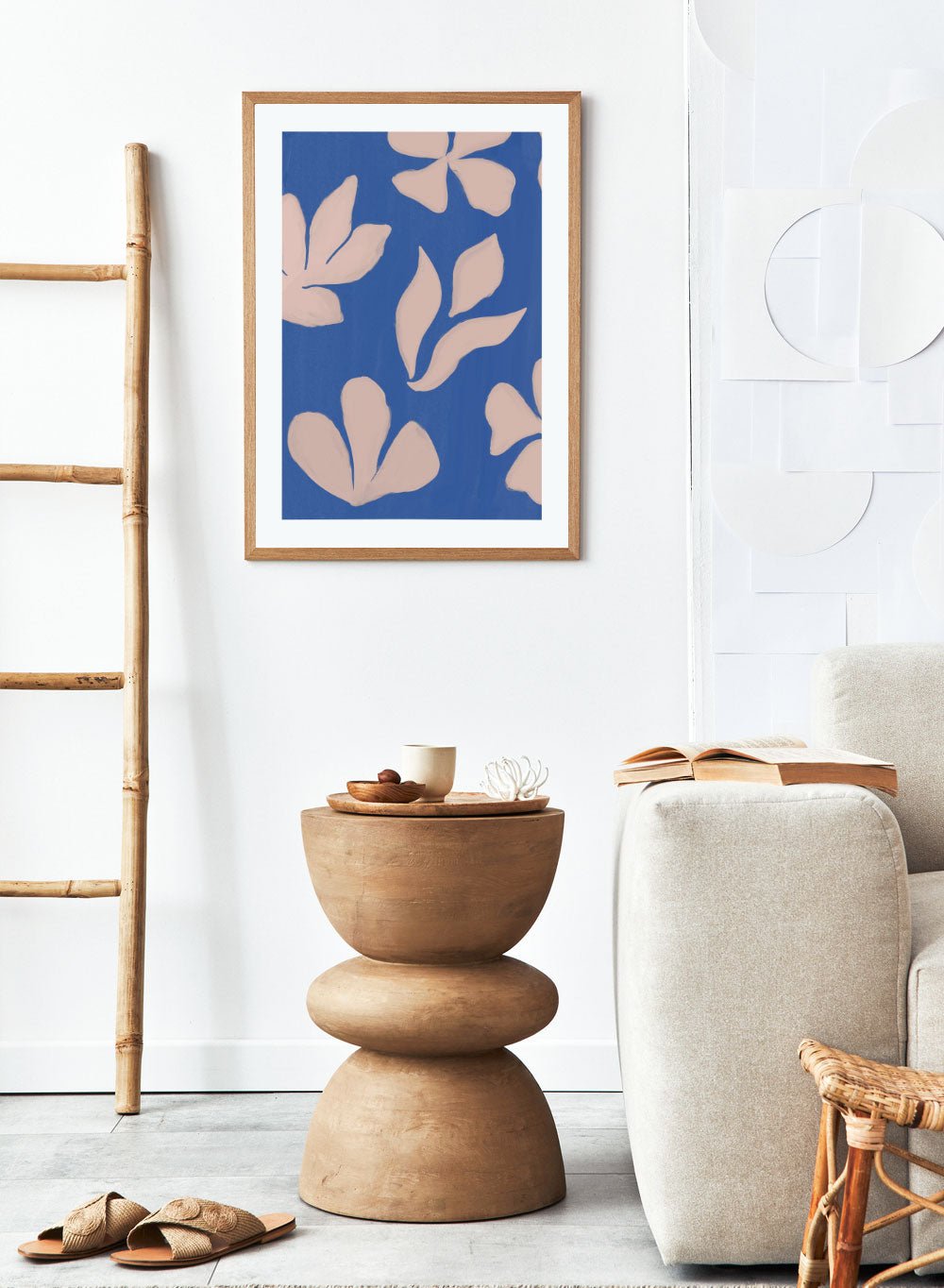 'Botanical Cutout' Aesthetic Art Print_Sugar & Canvas