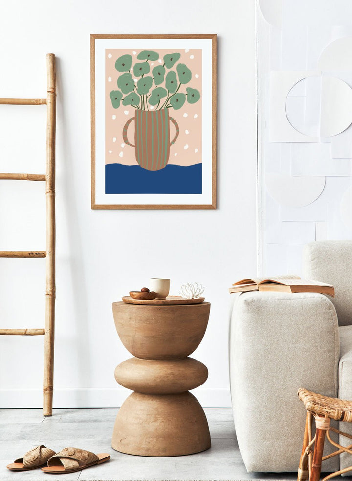 'Leaf Arrangement No. 5' Aesthetic Art Print_Sugar & Canvas