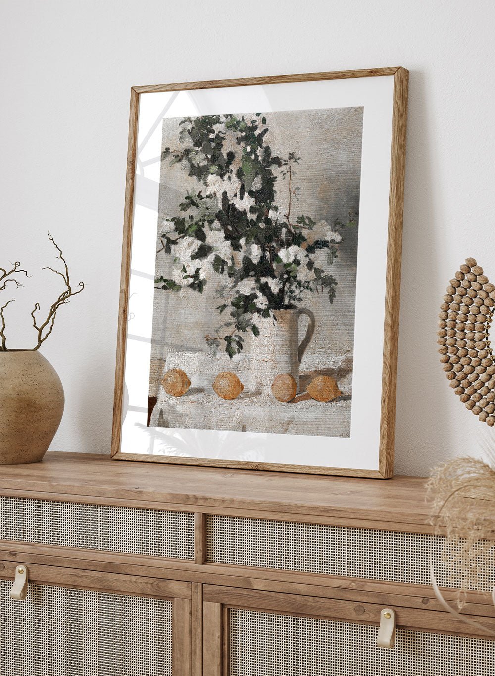 "Flowers and Lemons" Art Print_Sugar & Canvas