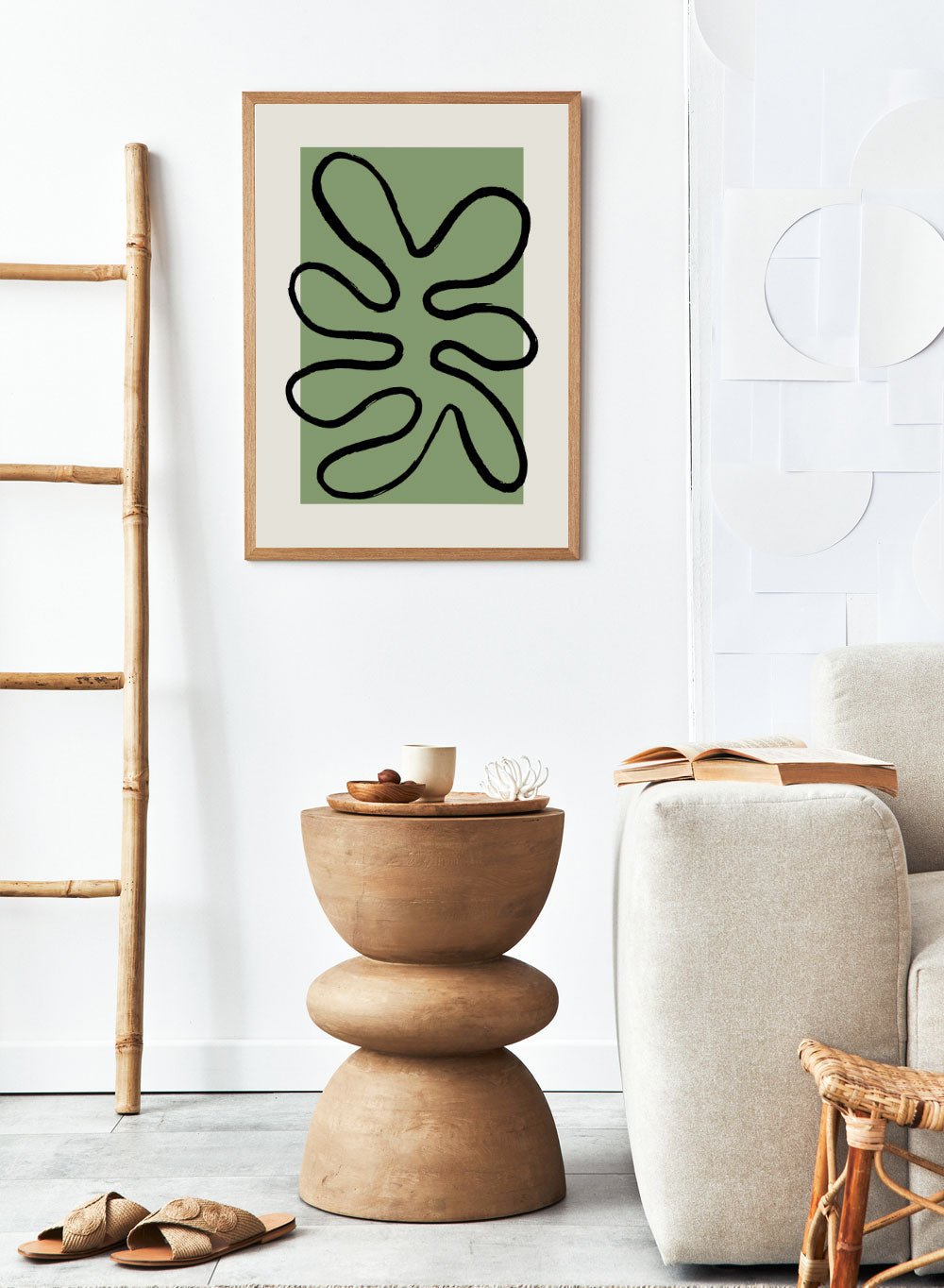 Green Cut - Outs Art Print_Sugar & Canvas