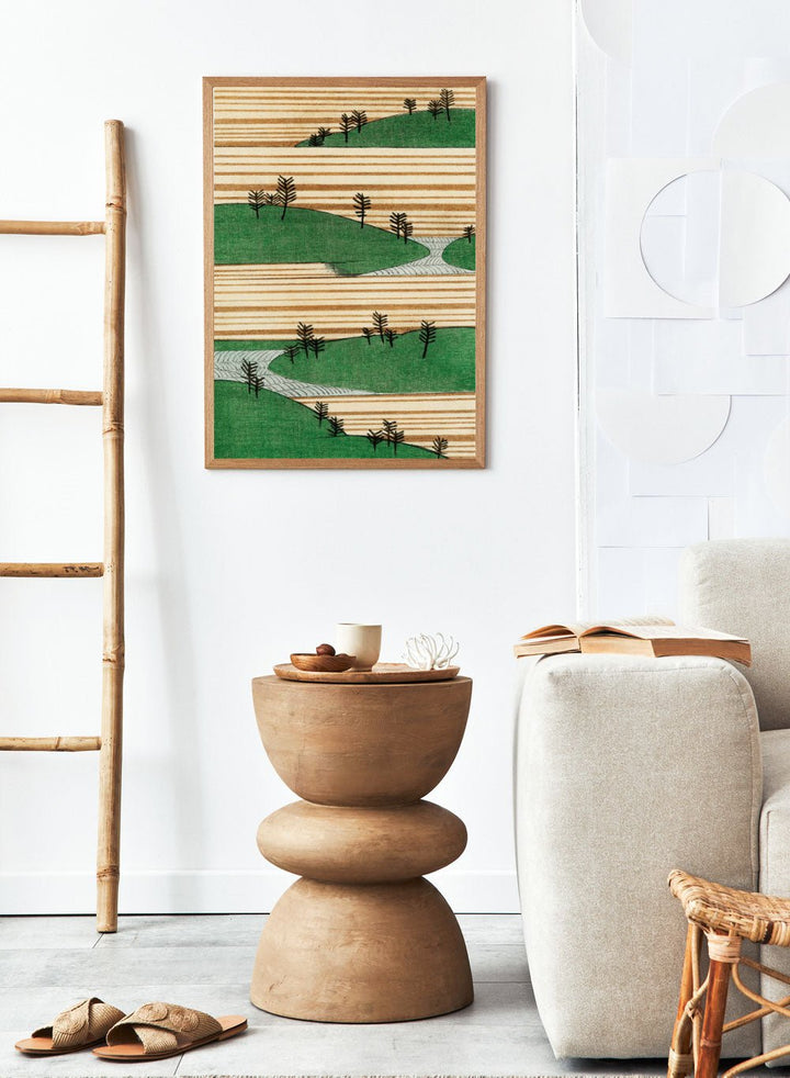 Watanabe Seitei Landscape Illustration Art Print_Sugar & Canvas