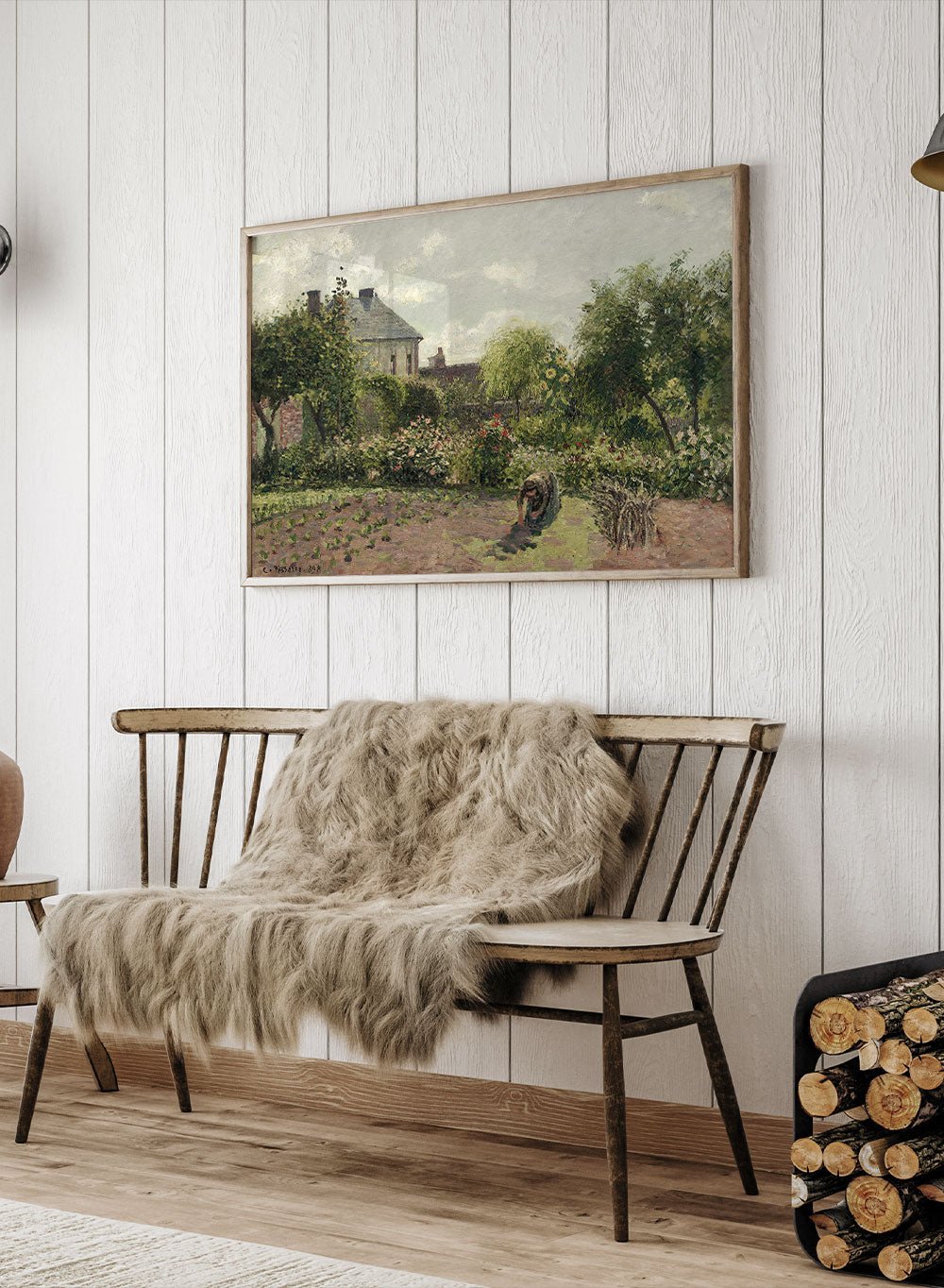 "The Artist’s Garden at Eragny" Art Print_Sugar & Canvas