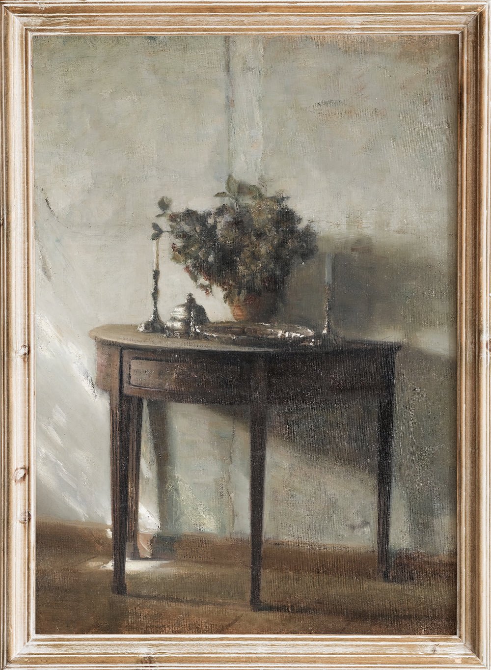 "A Sunlit Interior" Art Print_Sugar & Canvas