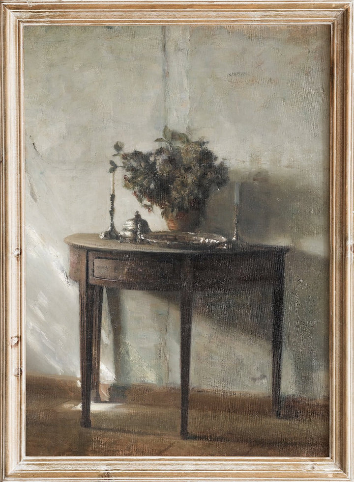 "A Sunlit Interior" Art Print_Sugar & Canvas