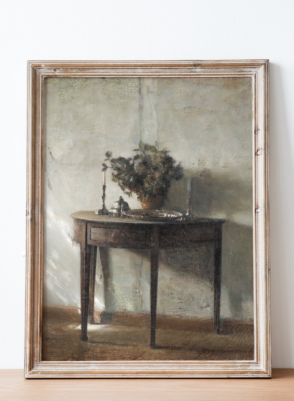 "A Sunlit Interior" Art Print_Sugar & Canvas