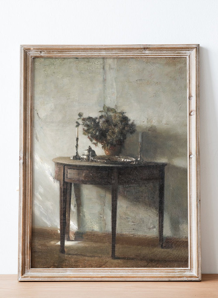 "A Sunlit Interior" Art Print_Sugar & Canvas