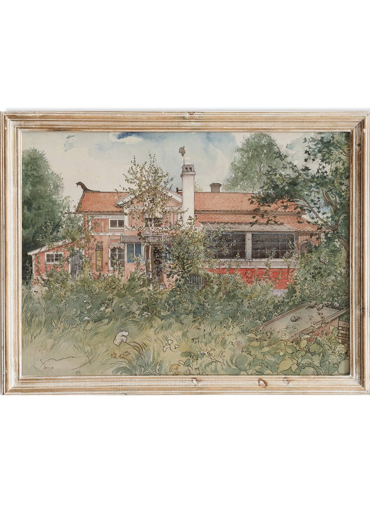 "The Cottage" Art Print_Sugar & Canvas