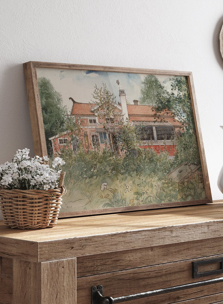 "The Cottage" Art Print_Sugar & Canvas