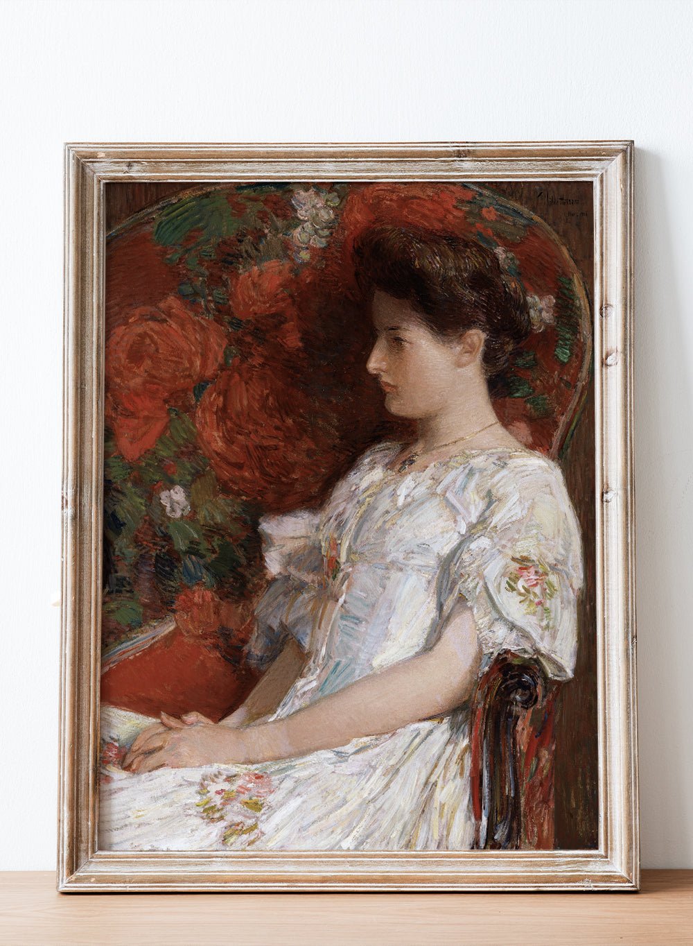 "The Victorian Chair" Art Print_Sugar & Canvas