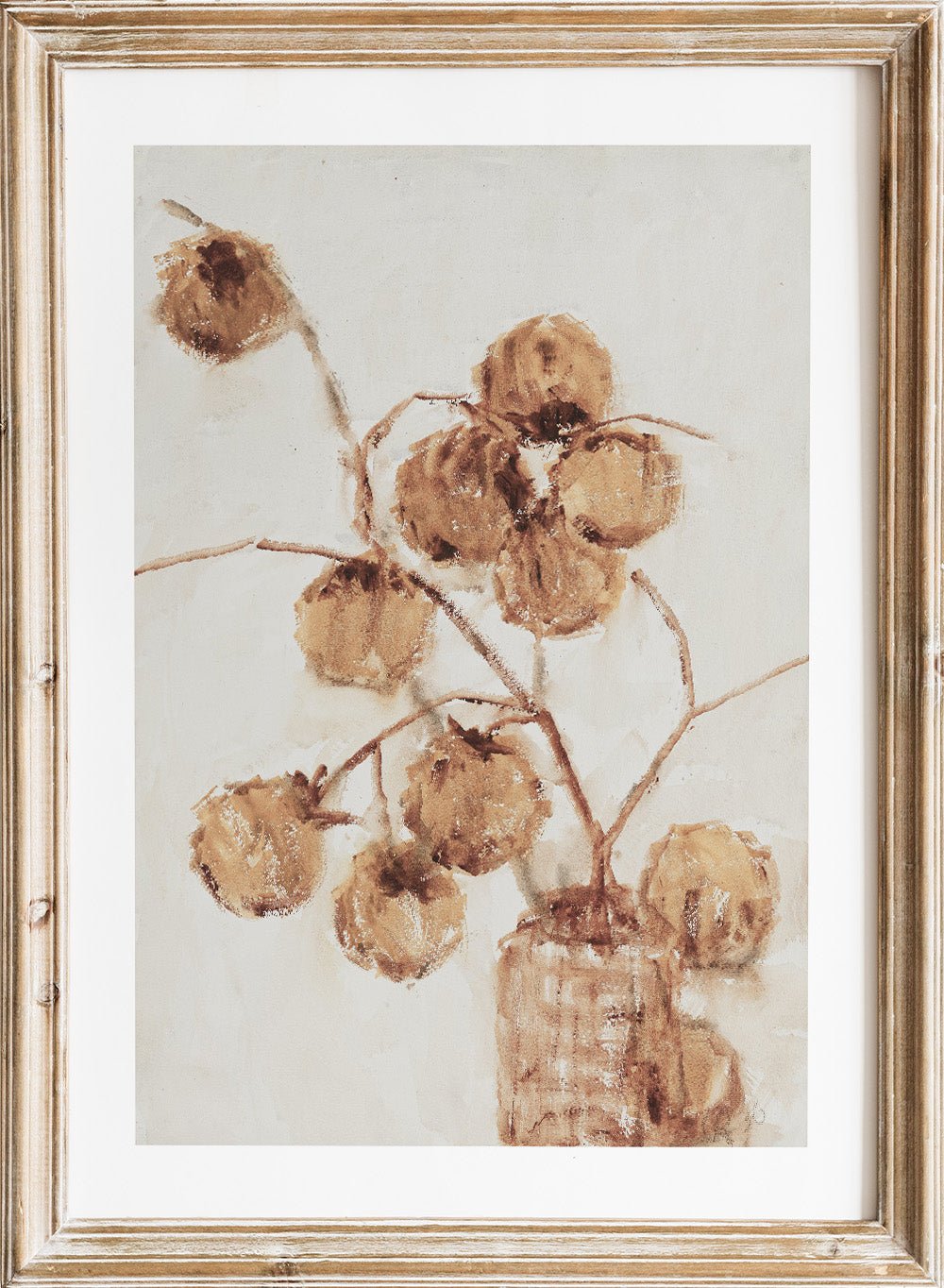 “Persimmon” Art Print_Sugar & Canvas