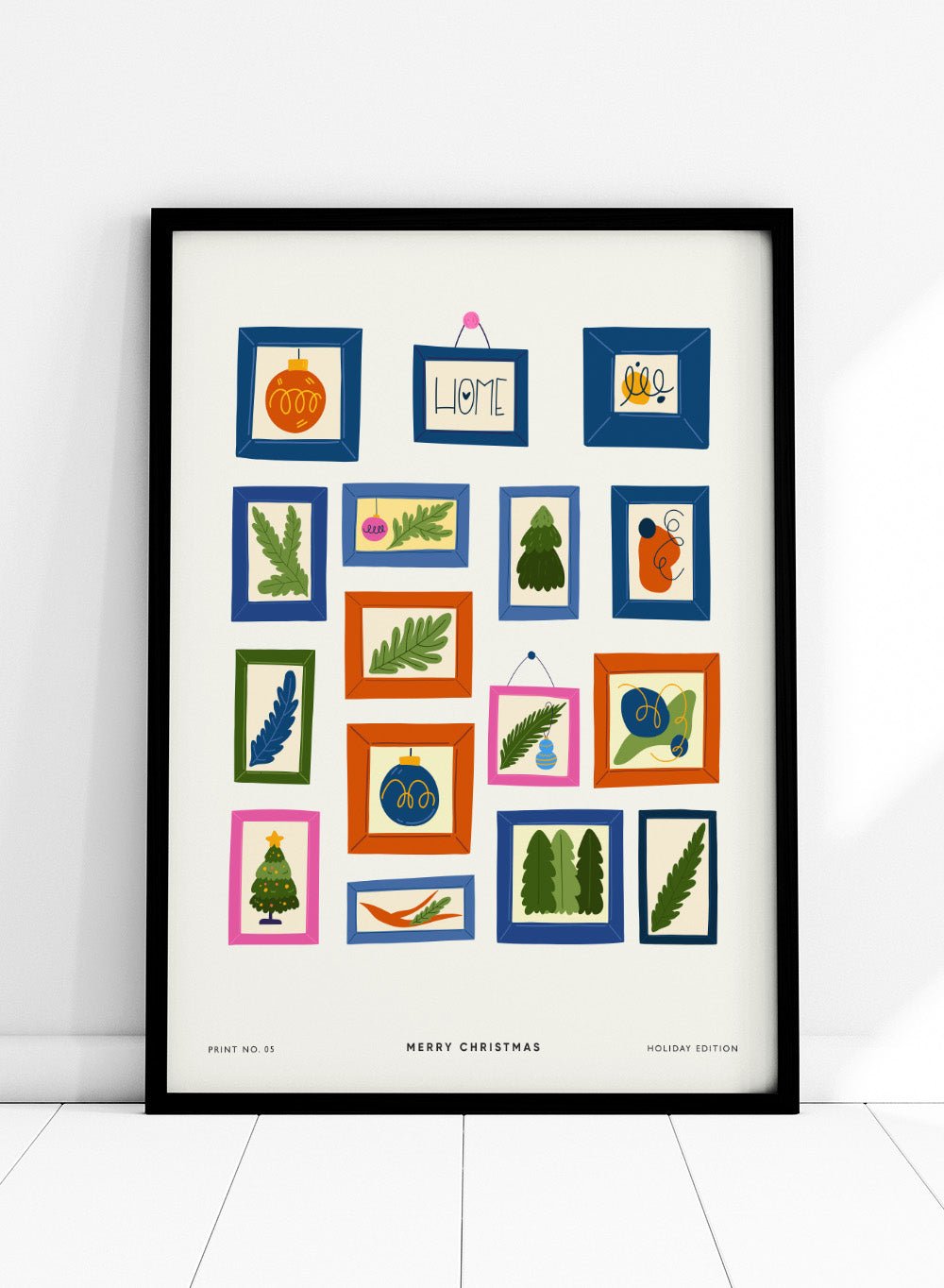 Merry Little Wall Art Print_Sugar & Canvas