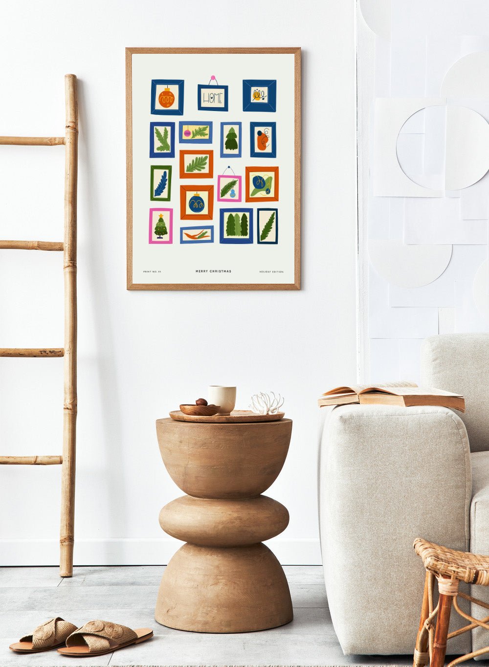 Merry Little Wall Art Print_Sugar & Canvas