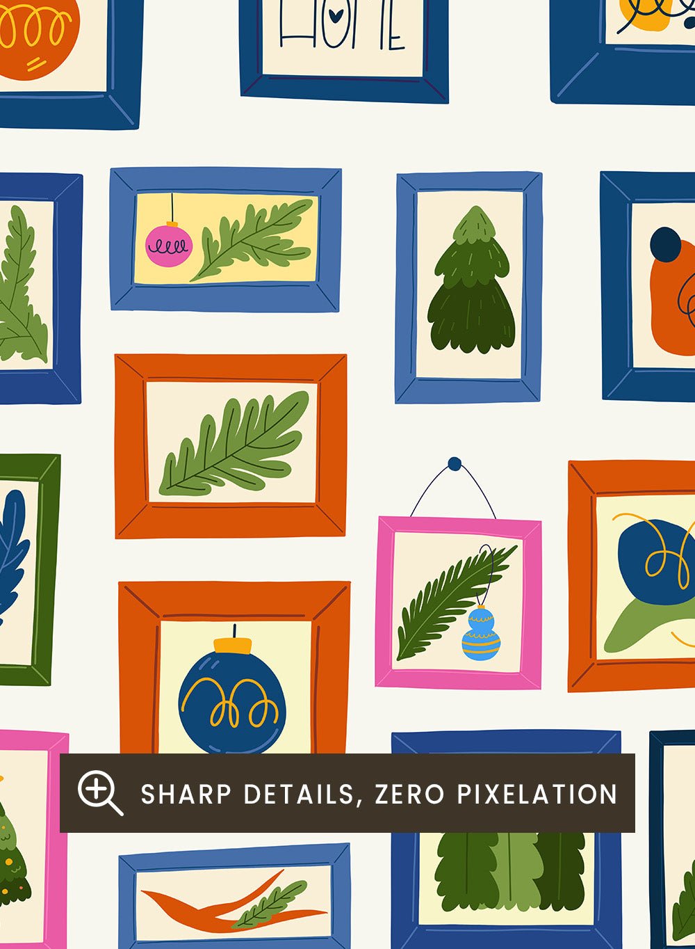 Merry Little Wall Art Print_Sugar & Canvas