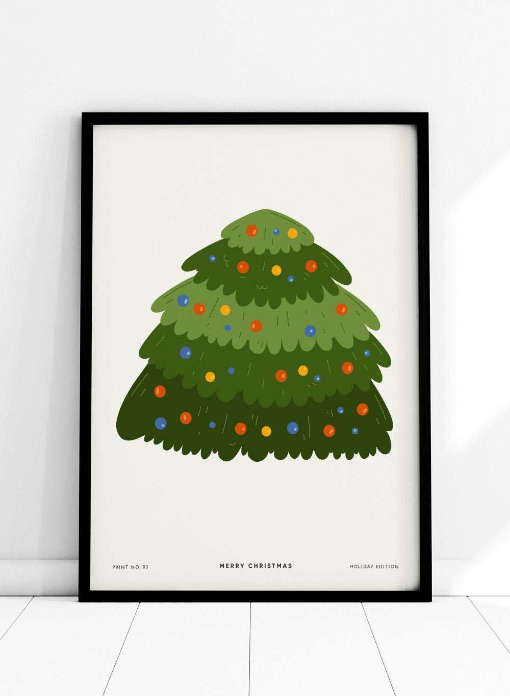 Festive Fir Art Print_Sugar & Canvas