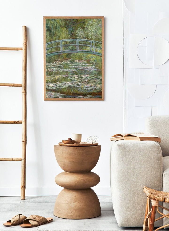 Claude Monet Bridge over a Pond of Water Lilies Art Print_Sugar & Canvas