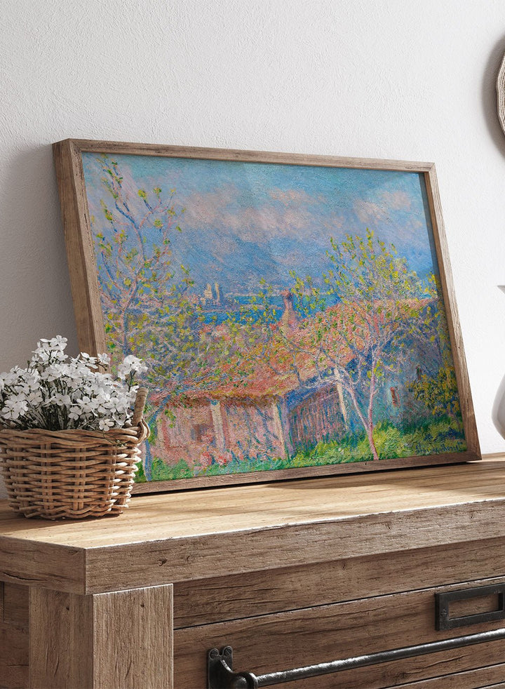 Claude Monet Gardener's House at Antibes Art Print_Sugar & Canvas