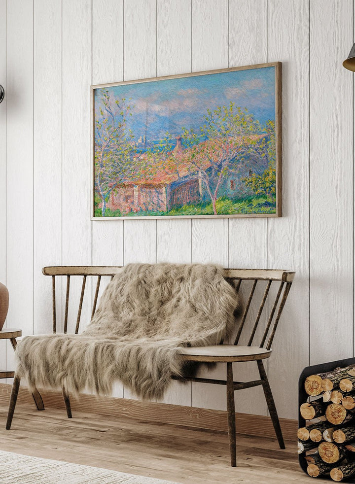 Claude Monet Gardener's House at Antibes Art Print_Sugar & Canvas