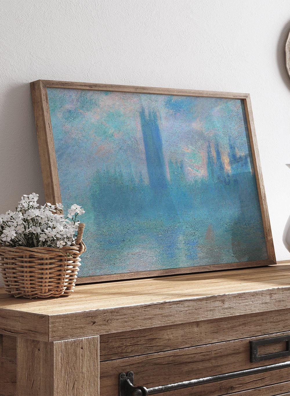 Claude Monet Houses of Parliament, London Art Print_Sugar & Canvas