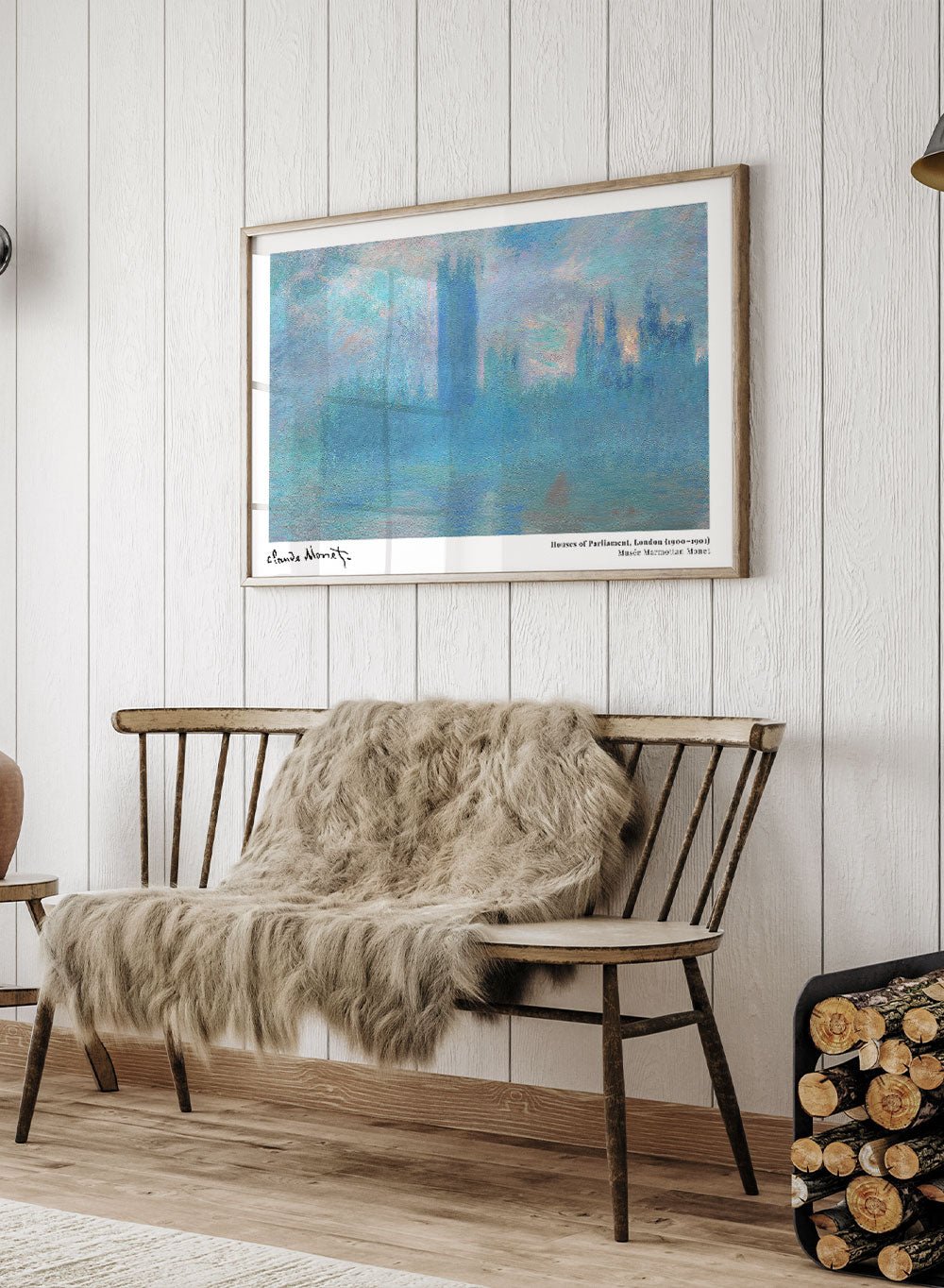 Claude Monet Houses of Parliament, London Art Print_Sugar & Canvas