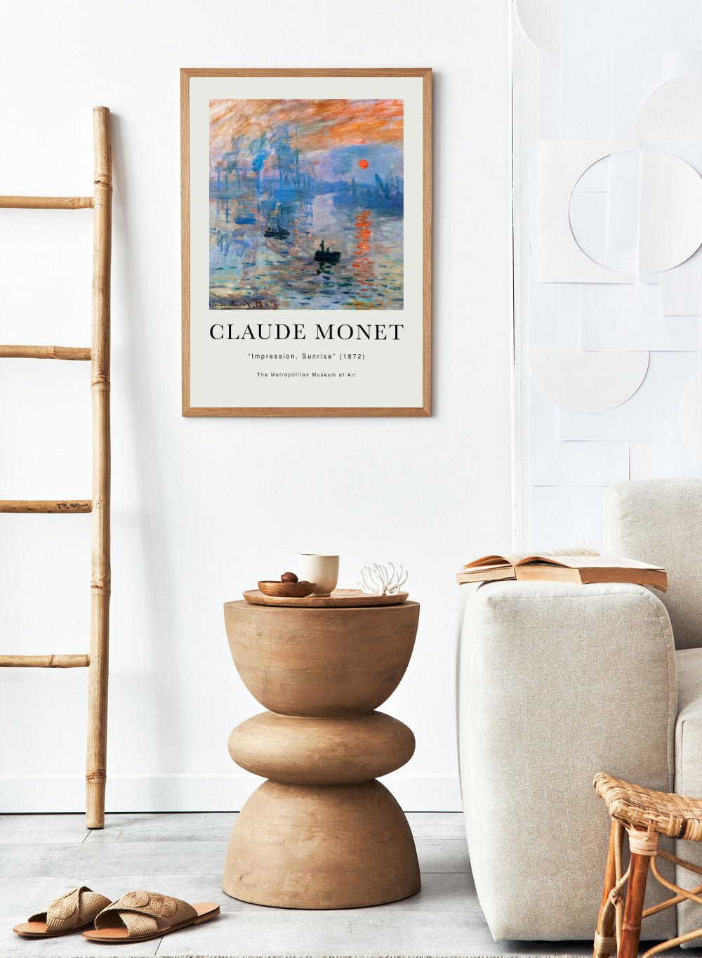 Claude Monet Impression, Sunrise Art Print_Sugar & Canvas