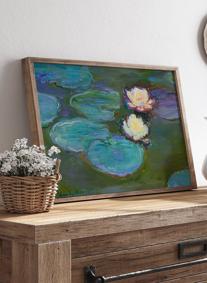 Claude Monet Nympheas 1897 Art Print_Sugar & Canvas