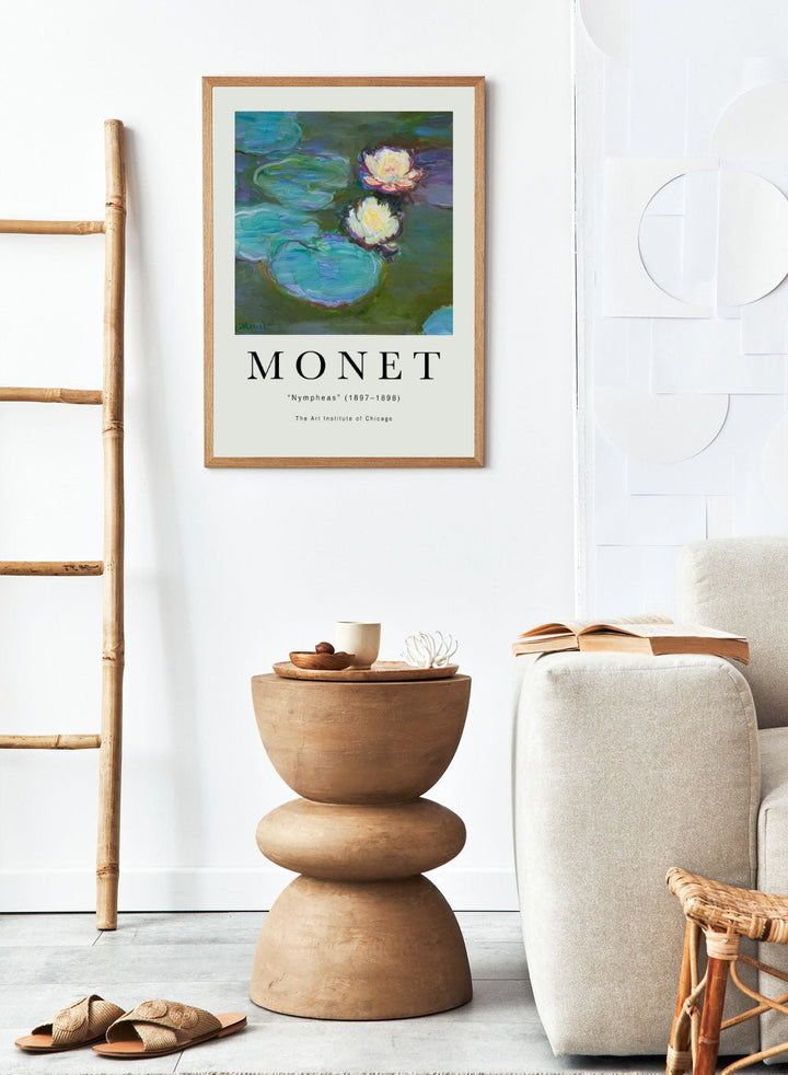 Claude Monet Nympheas 1897 Art Print_Sugar & Canvas