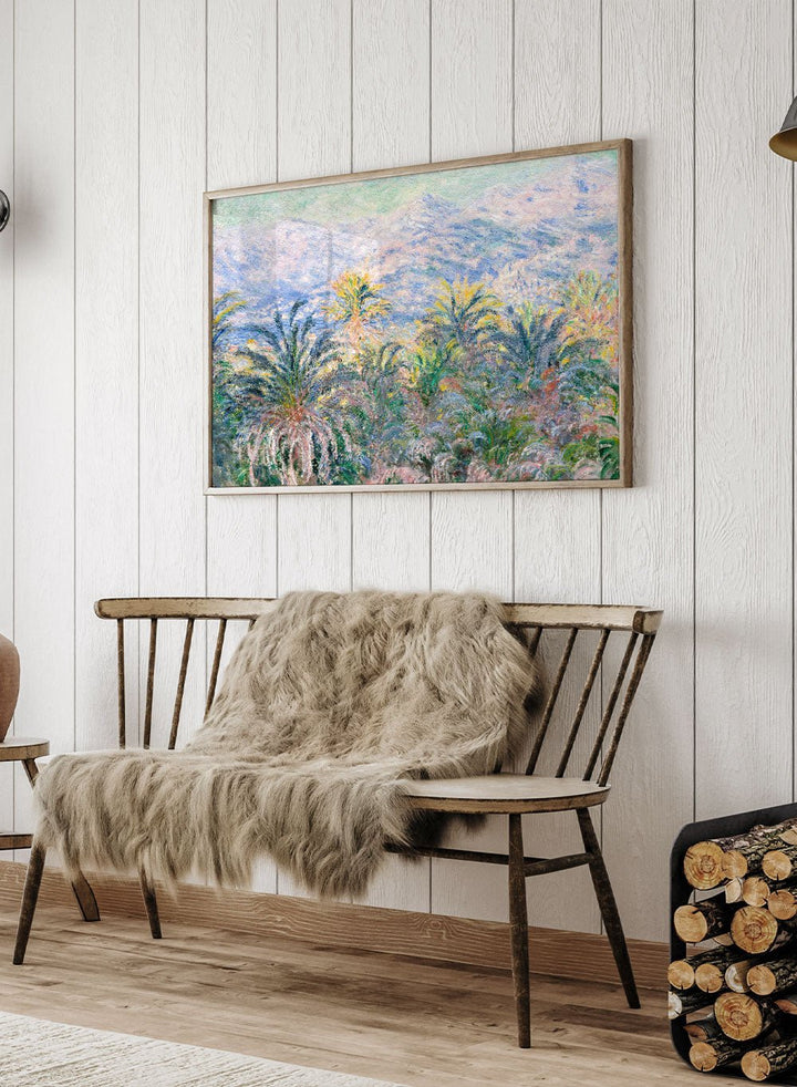 Claude Monet Palm Trees at Bordighera 1884 Art Print_Sugar & Canvas