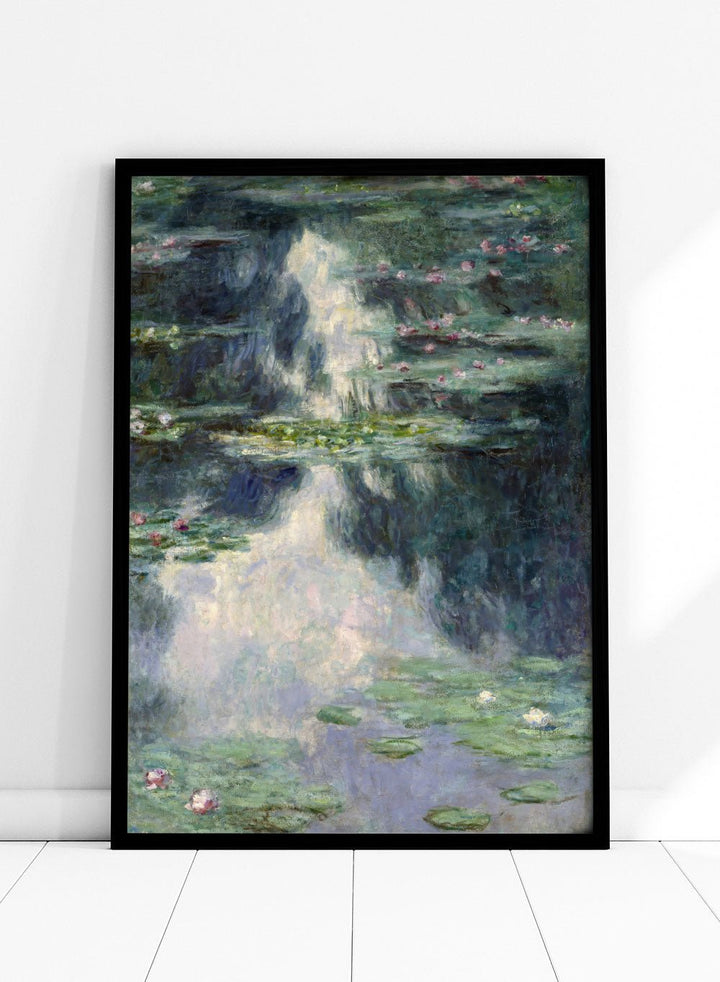 Claude Monet Pond with Water Lilies Art Print_Sugar & Canvas