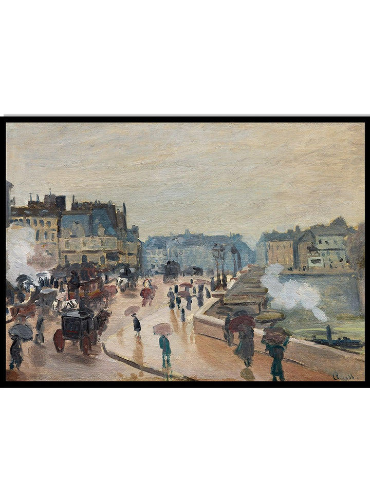 Claude Monet The Pont Neuf 1871 Art Print_Sugar & Canvas