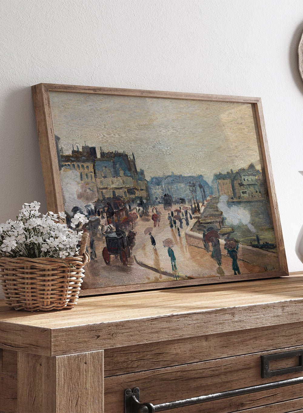 Claude Monet The Pont Neuf 1871 Art Print_Sugar & Canvas