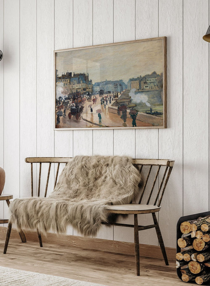 Claude Monet The Pont Neuf 1871 Art Print_Sugar & Canvas