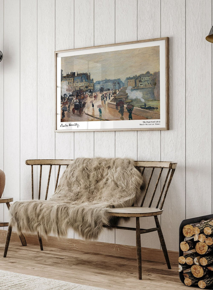 Claude Monet The Pont Neuf 1871 Art Print_Sugar & Canvas