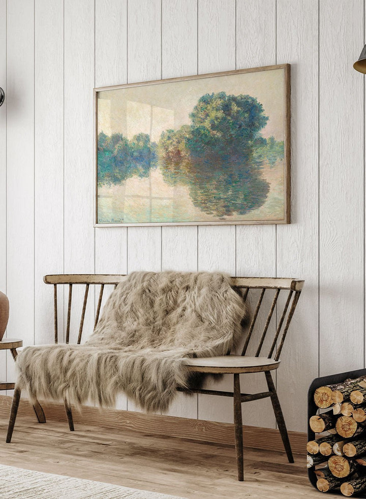 Claude Monet The Seine at Giverny 1897 Art Print_Sugar & Canvas