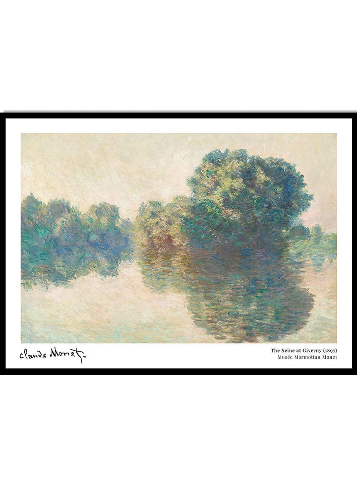 Claude Monet The Seine at Giverny 1897 Art Print_Sugar & Canvas