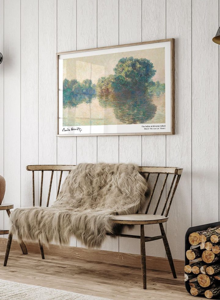 Claude Monet The Seine at Giverny 1897 Art Print_Sugar & Canvas