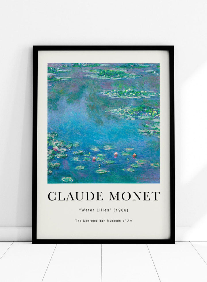 Claude Monet Water Lilies 1906 Art Print_Sugar & Canvas