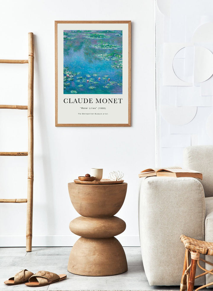 Claude Monet Water Lilies 1906 Art Print_Sugar & Canvas