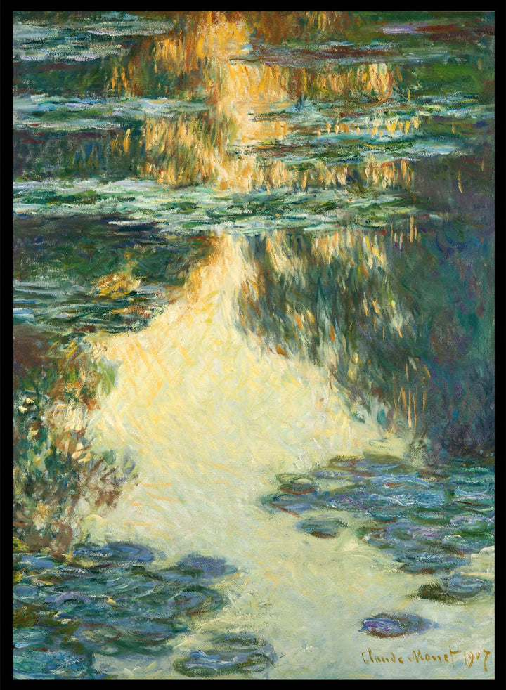 Claude Monet Water Lilies Art Print_Sugar & Canvas