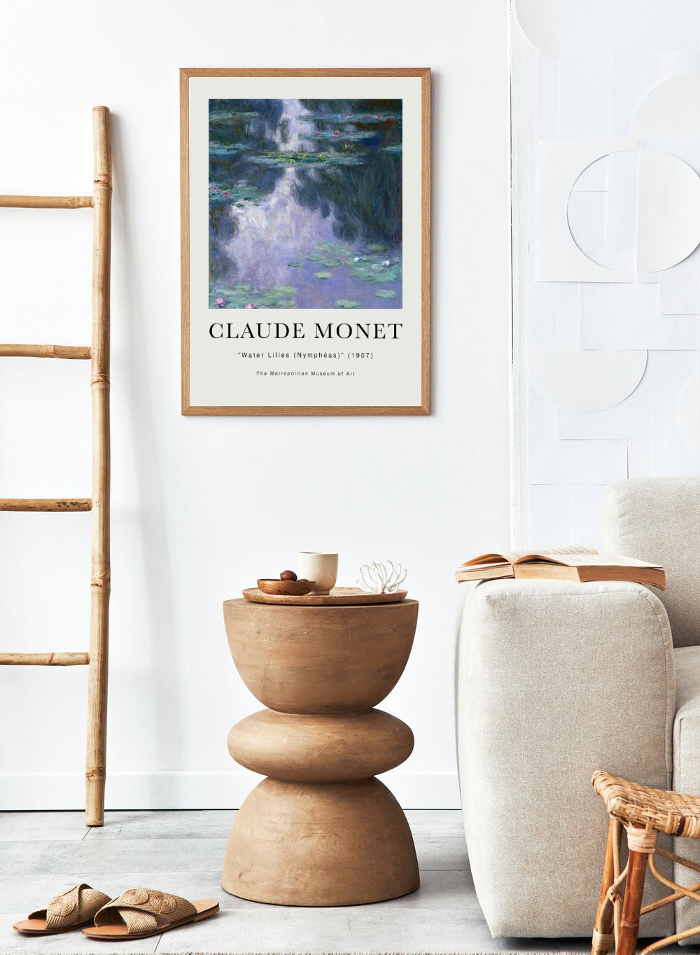 Claude Monet Water Lilies Art Print_Sugar & Canvas