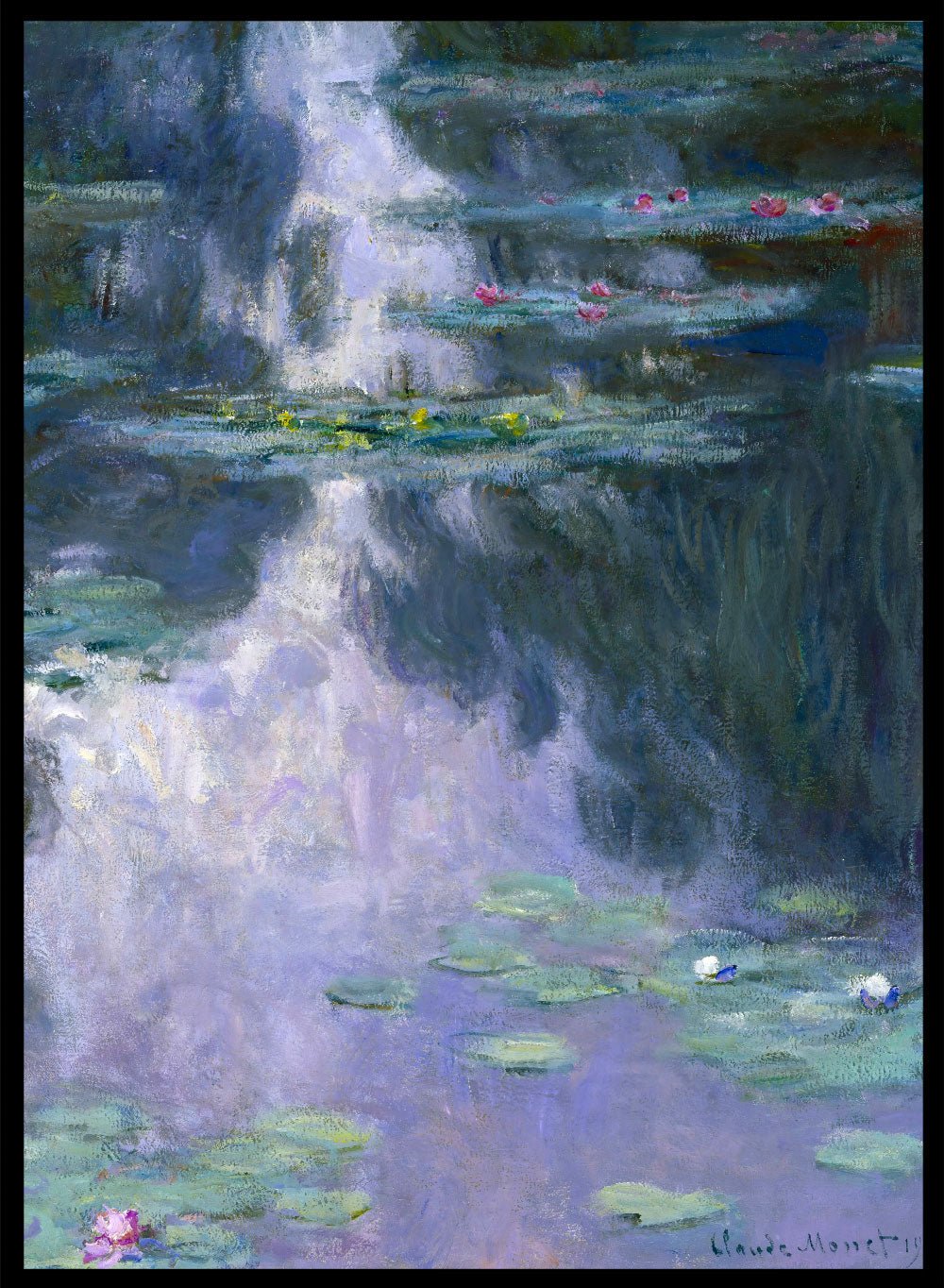 Claude Monet Water Lilies Art Print_Sugar & Canvas