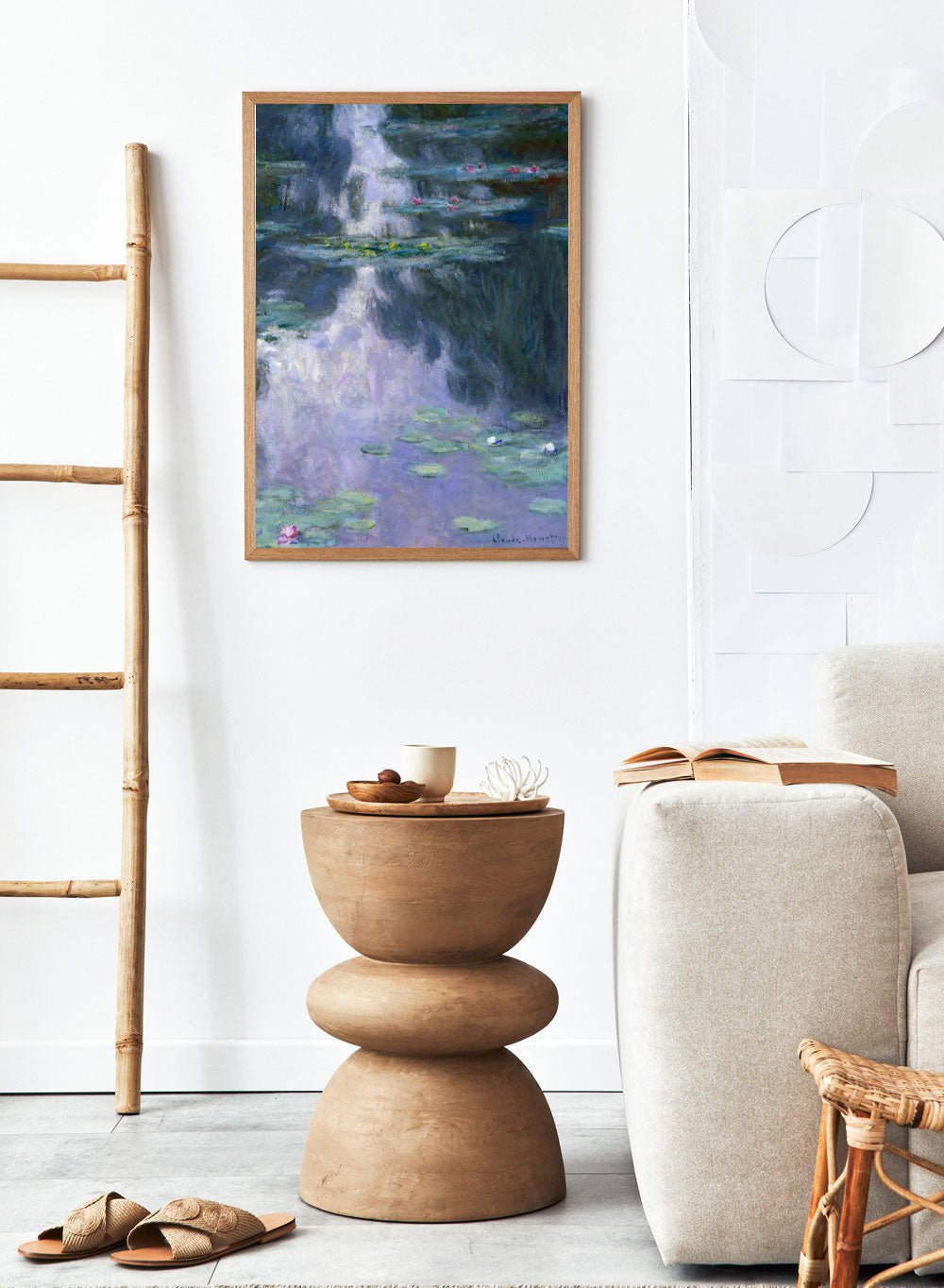 Claude Monet Water Lilies Art Print_Sugar & Canvas