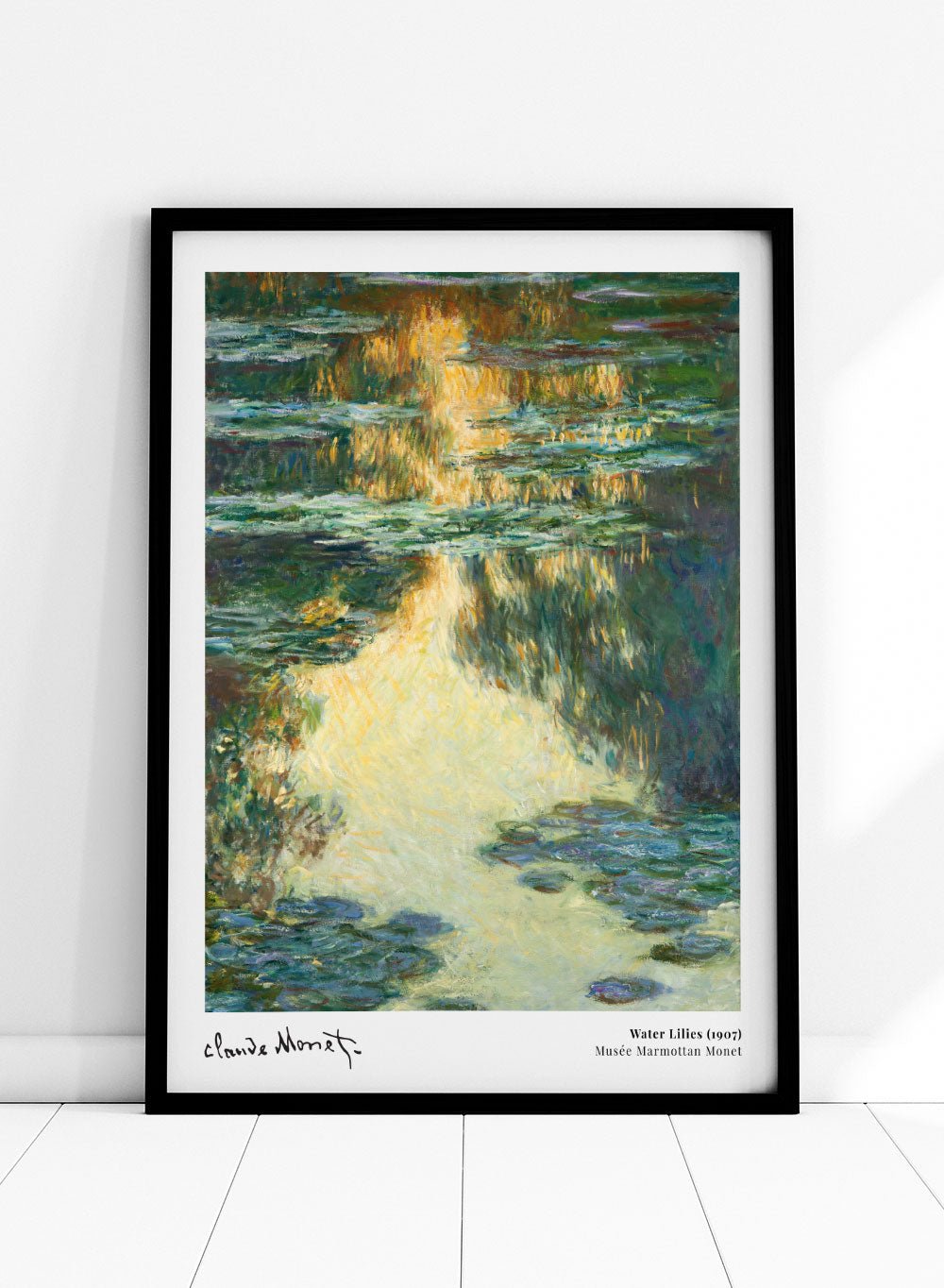 Claude Monet Water Lilies Art Print_Sugar & Canvas