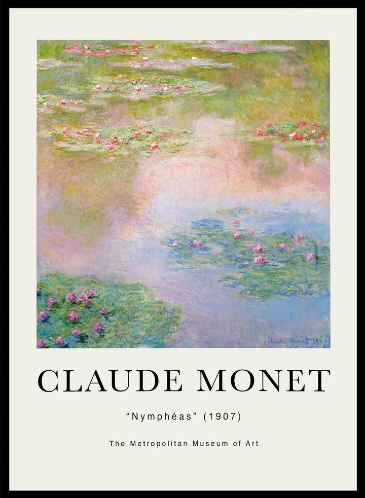 Claude Monet Water Lilies Art Print_Sugar & Canvas