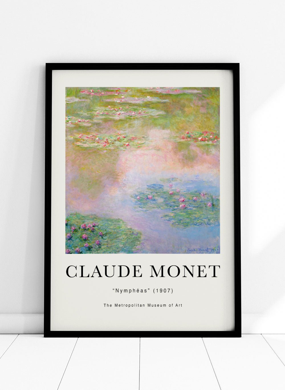 Claude Monet Water Lilies Art Print_Sugar & Canvas