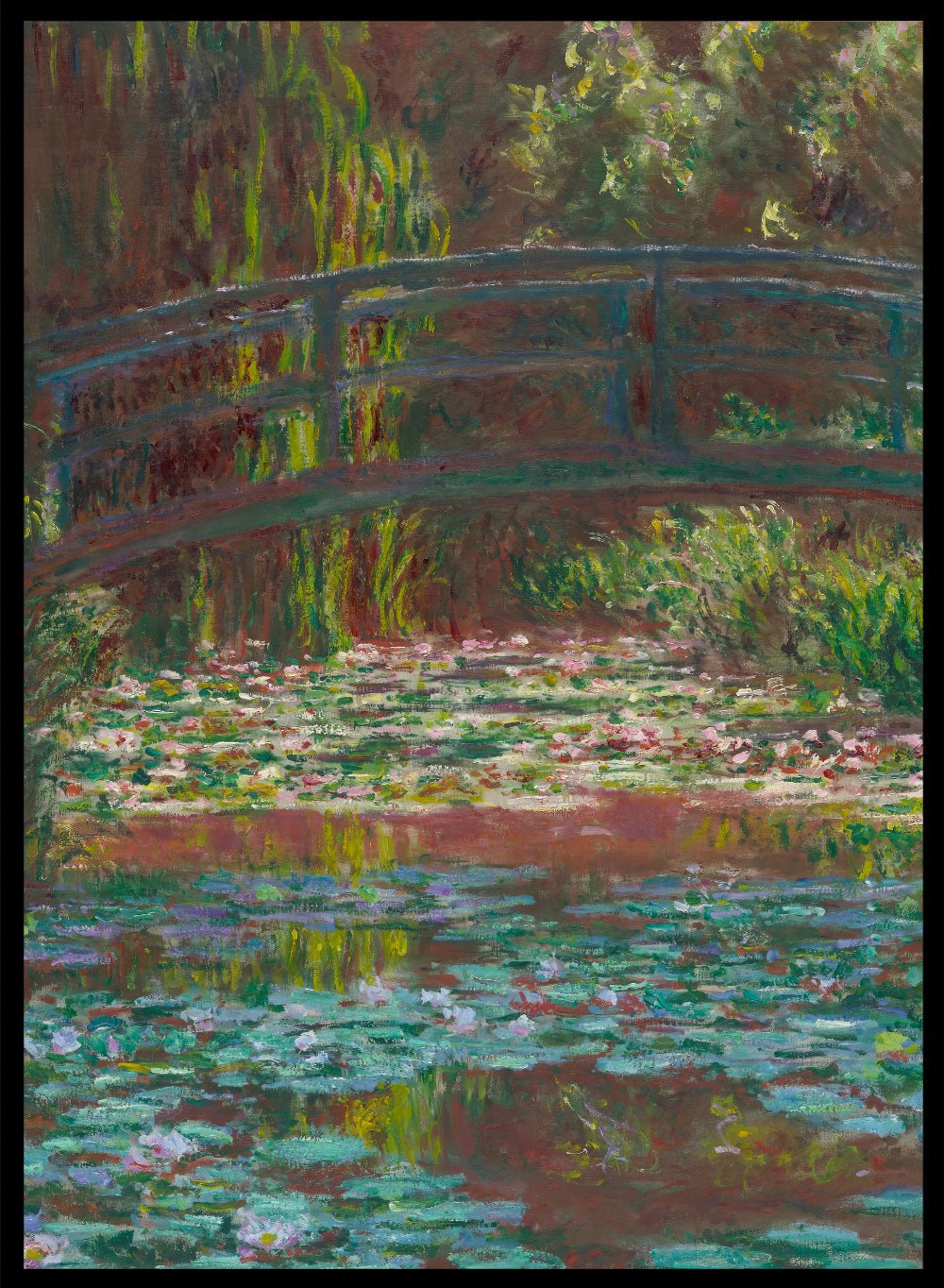 Claude Monet Water Lily Pond Art Print_Sugar & Canvas
