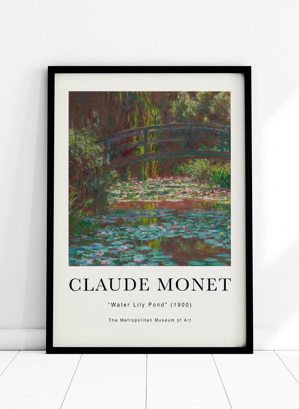Claude Monet Water Lily Pond Art Print_Sugar & Canvas