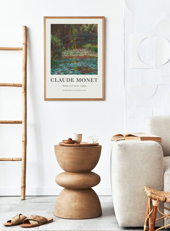 Claude Monet Water Lily Pond Art Print_Sugar & Canvas