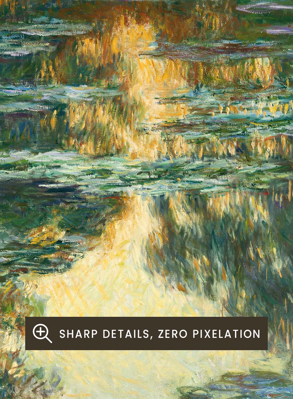 Claude Monet Water Lilies Art Print_Sugar & Canvas